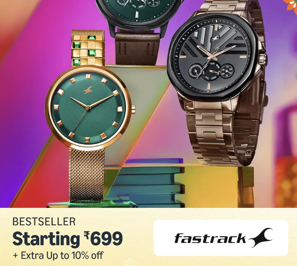 Discover Stylish Fastrack Watches Starting at Just ₹699!