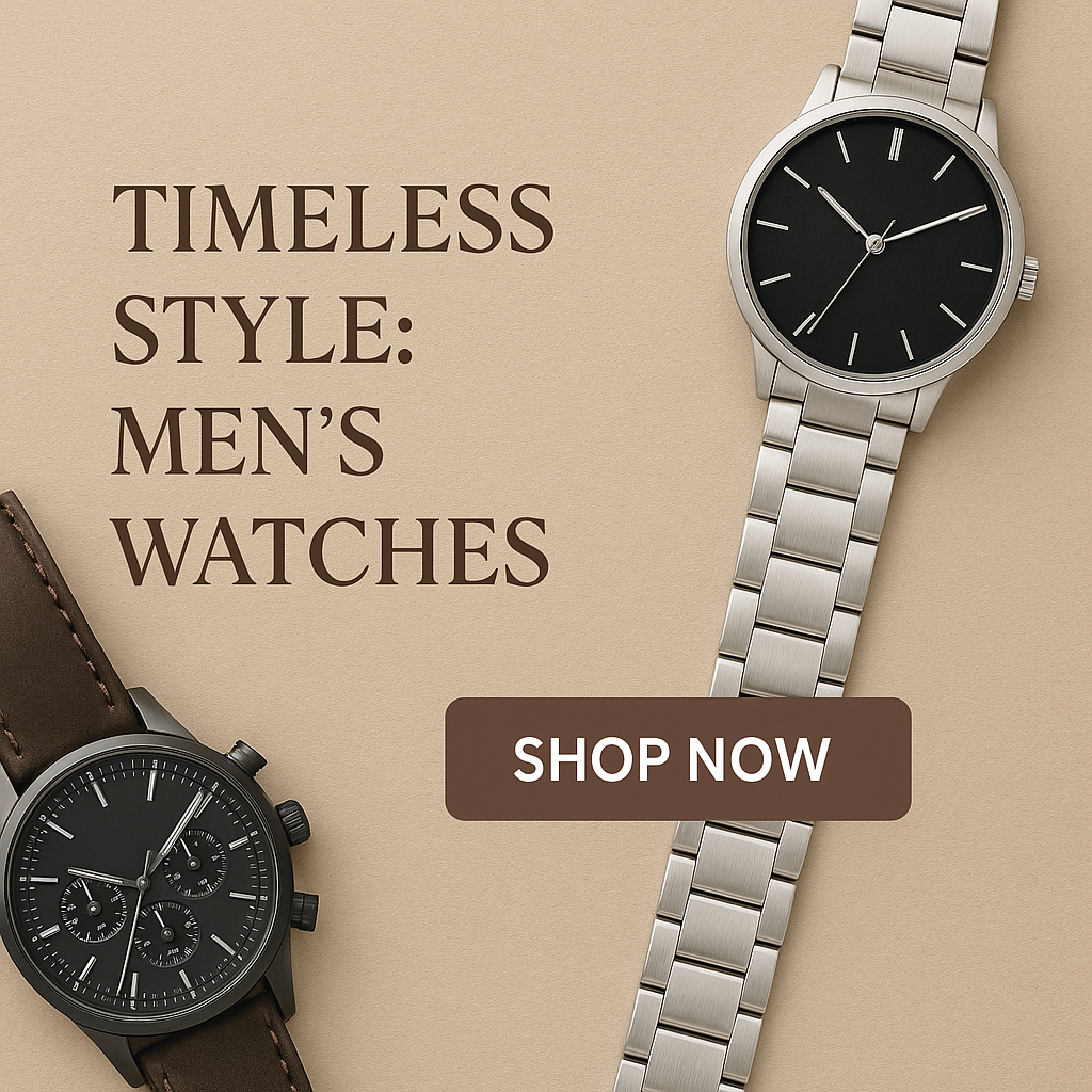 Elevate Your Style: Best Men’s Watches to Buy Online in 2025