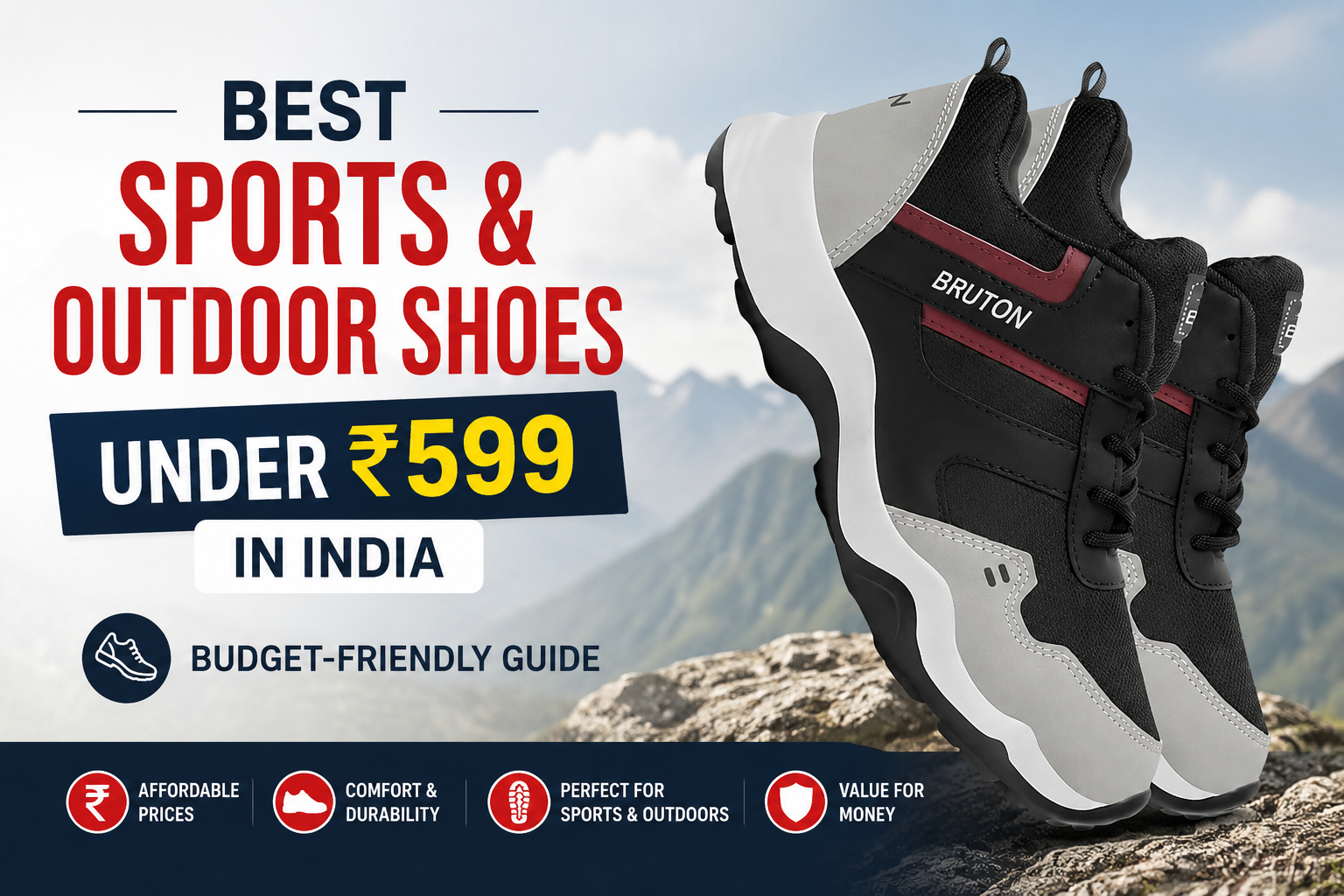 Read more about the article Best Sports & Outdoor Shoes Under ₹599 in India – Budget-Friendly Guide