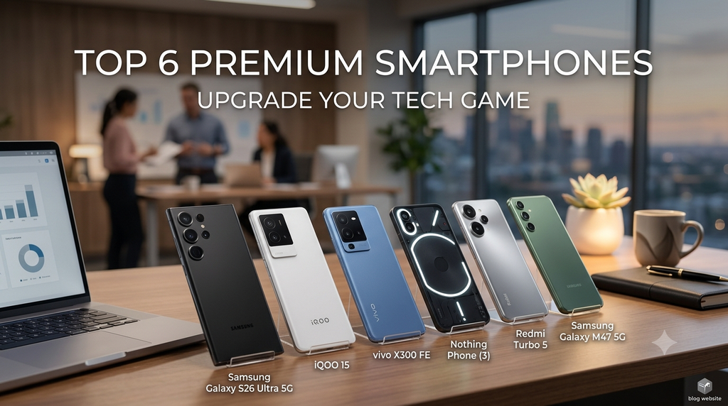 Top 5 Premium Smartphones: The Ultimate 2026 Buyer’s Guide.
