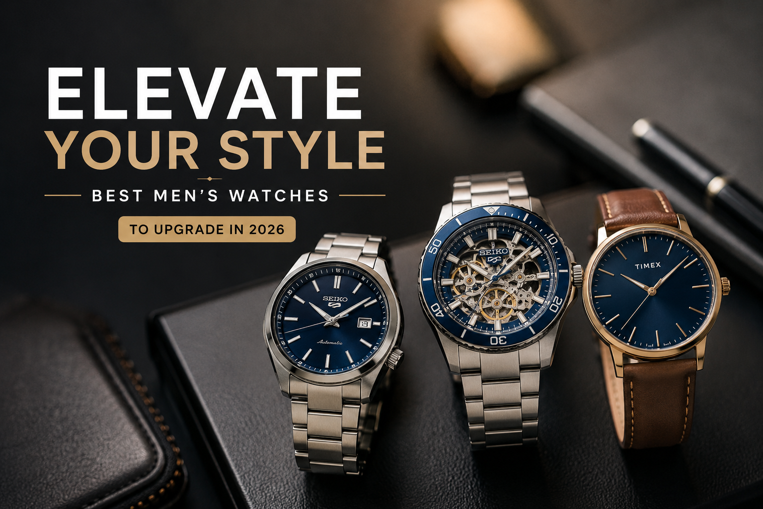 Elevate Your Style: Best Men’s Watches to upgrade in 2026