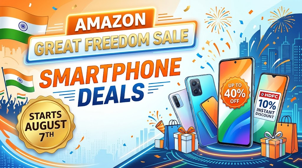 Amazon Great Freedom Sale 2026: Top Smartphone Deals, Launch Dates & Bank Offers